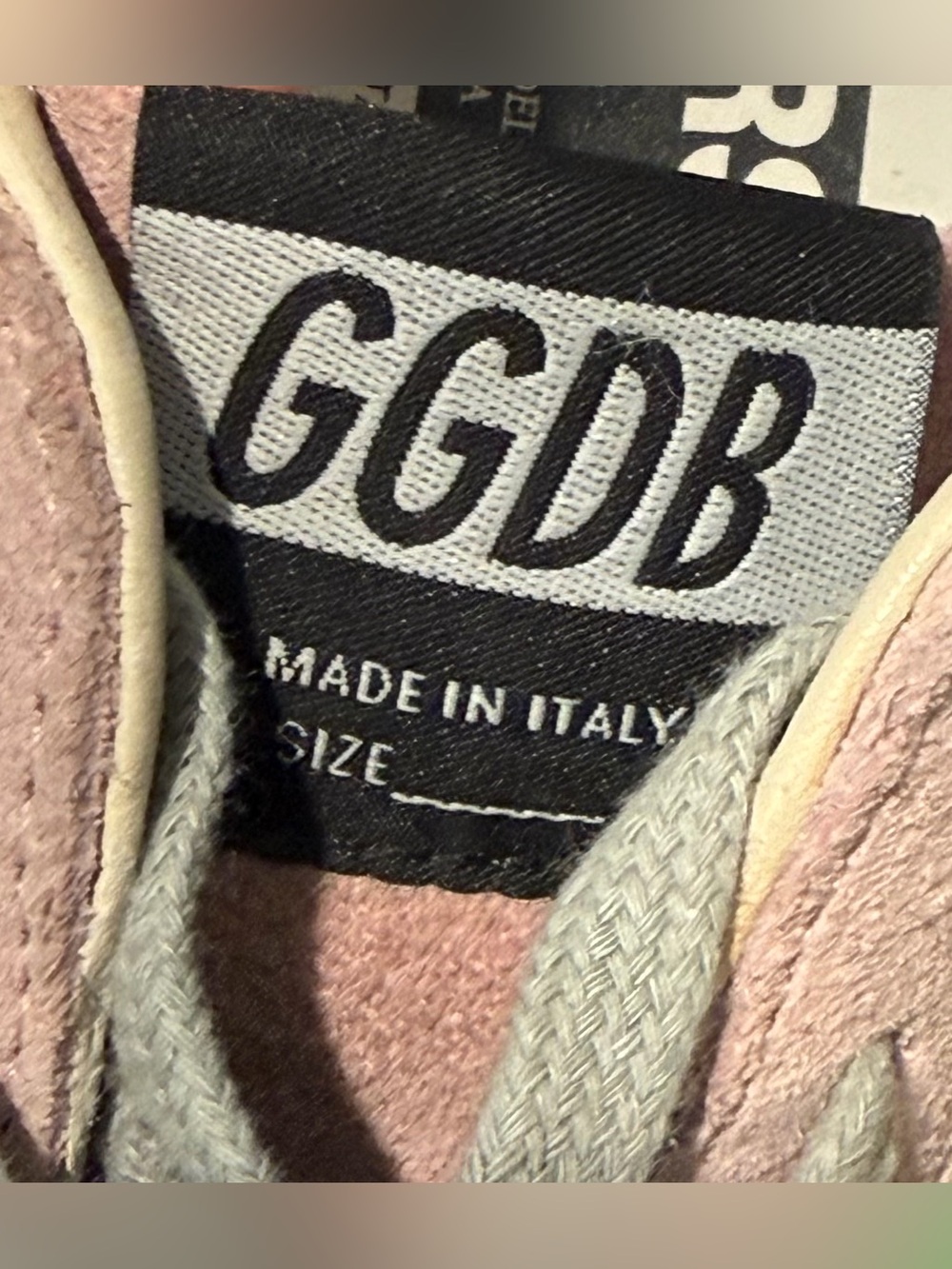 Golden Goose Superstar Sneakers - Silver Glitter/Pink Suede - Size 38-Worn once! - Picture 3 of 8